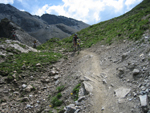 Abfahrt vom Fimberpass