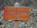 das Rabbijoch kurz vor der Haselgruber Hütte